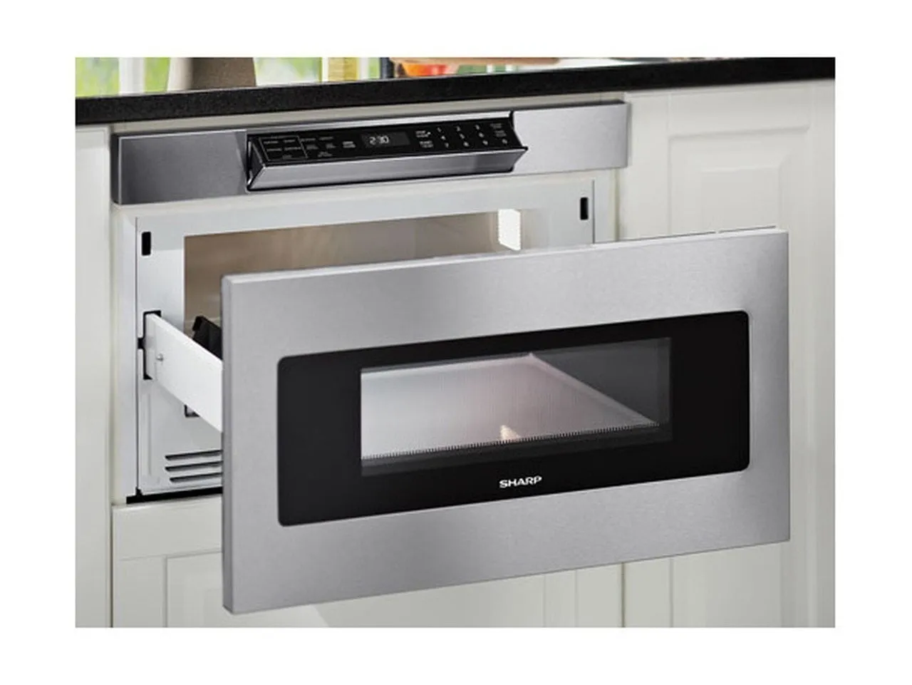 Sharp SMD3070ASY 30 In. 1.2 Cu. Ft. 950W Sharp Stainless Steel Microwave Drawer Oven