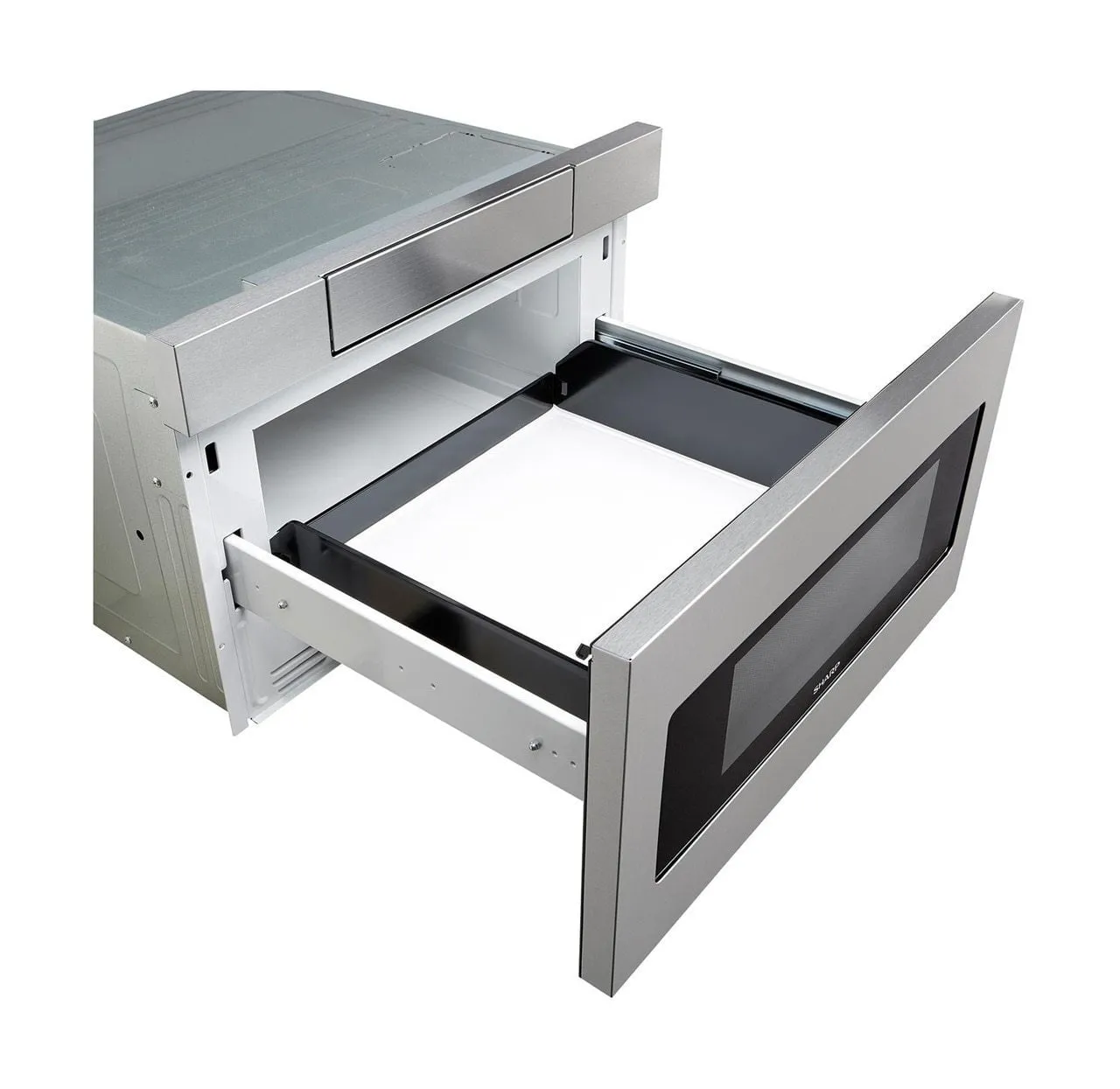 Sharp SMD3070ASY 30 In. 1.2 Cu. Ft. 950W Sharp Stainless Steel Microwave Drawer Oven