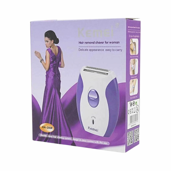 Kemei Hair Removal Shaver For Woman Km-280R Trending Offer Today Shop Hot Deals
