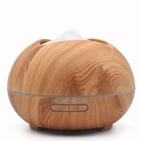 Grab Your Hot Pick Aroma Essential Oil Diffuser Ultrasonic Air Humidifier With Wood Grain 7 Color Changing Led Lights