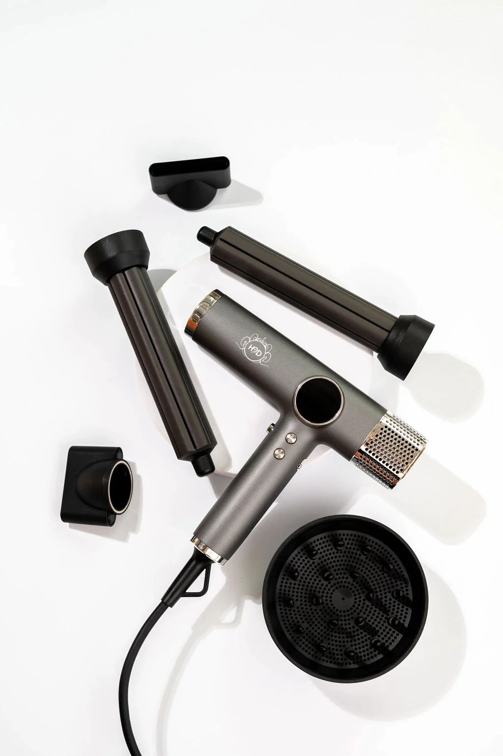 H2D Xtreme Four In One Hair Dryer   Styler Space Gray Limited Stock Deals Clearance Event