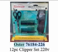 Steal the Deal Now Daily Special Offer Oster 76184-226 12 Pcs Clipper Set 220V
