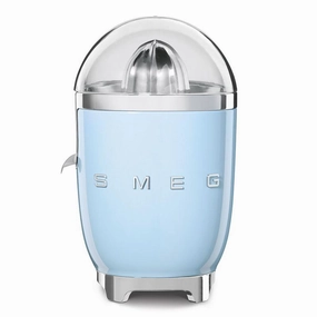 EndofWeek Deals Smeg Cjf01Pbuk 50S Retro Style Citrus Juicer Pastel Blue