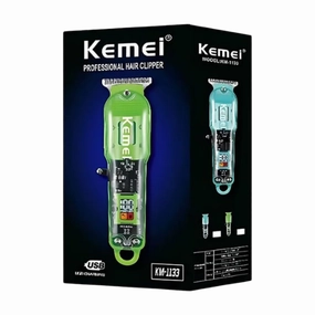 Todays Hot Pick Clearance Event Alert Kemei Professional Rechargeable Hair Clipper And Shaver Km-1133