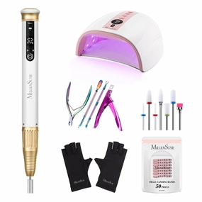 Nail Drill Full Set - Beginner Manicure Kit Limited Time Hot Deal Steal the Deal Now