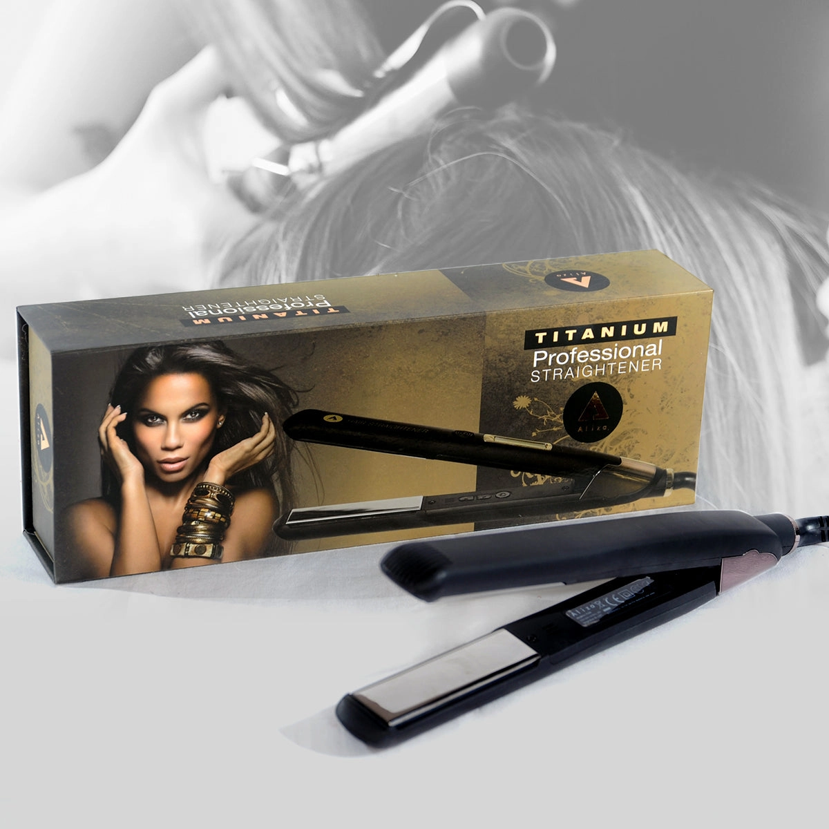 Surprise Discount Today Price Drop Frenzy Aliza Professional Titanium Professional Hair Straightener