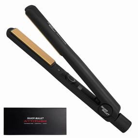 Clearance Blowout Flash Sale Alert Silver Bullet Attitude Straightener - Black