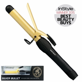 MustHave Deals Shop Hot Deals Silver Bullet Fastlane Ceramic Curling Iron Gold - 25Mm