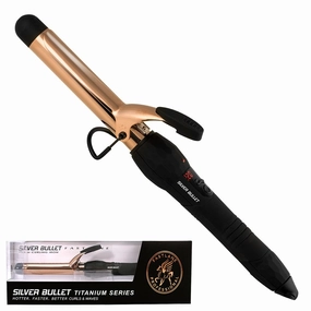 Silver Bullet Fastlane Titanium Curling Iron Rose Gold - 25Mm Gift Sale Event