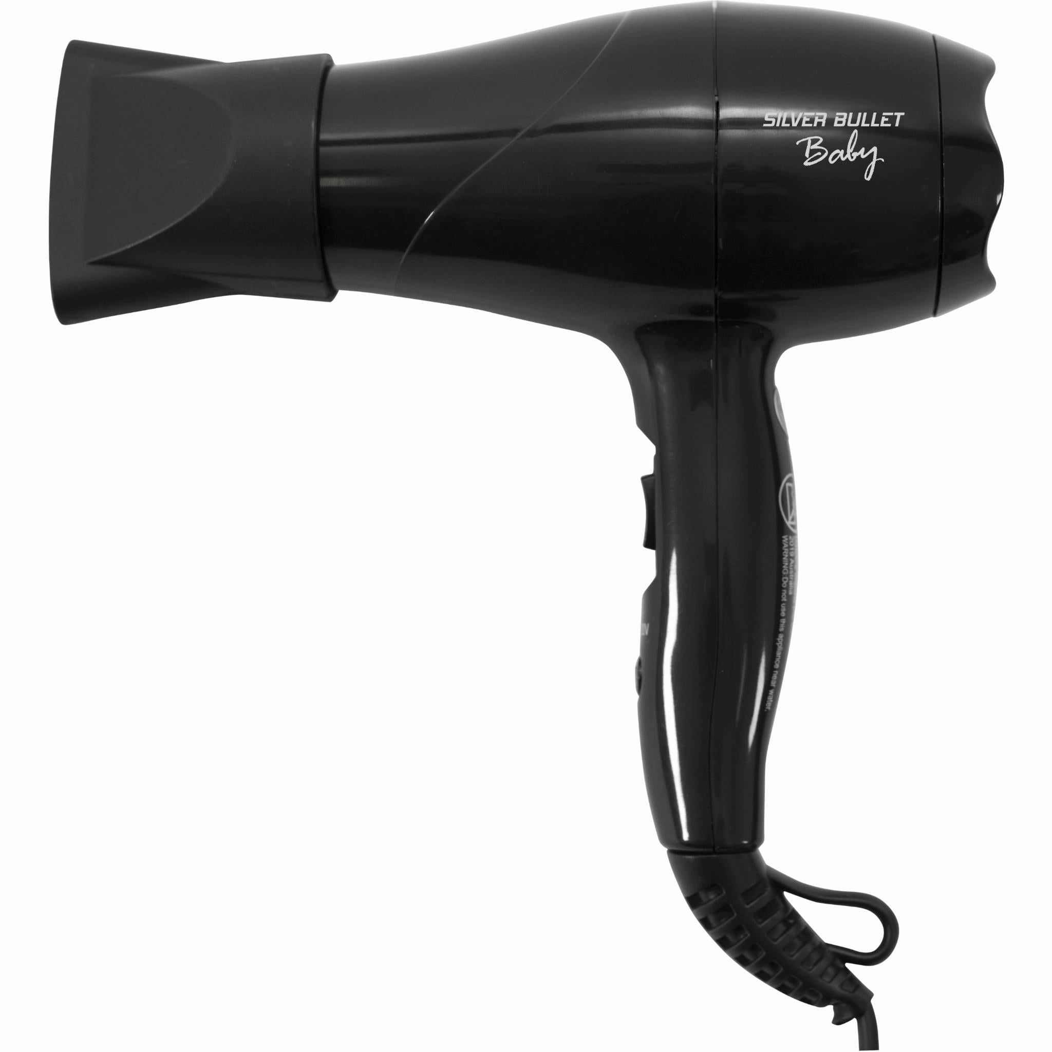 Silver Bullet Metallic Baby Dryer 1200W- Black Sweet Deal Inside