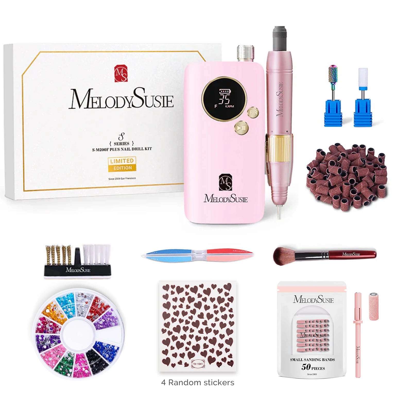Sm200F Plus Rechargeable 35000Rpm Nail Drill Gift Box Big Price Drop