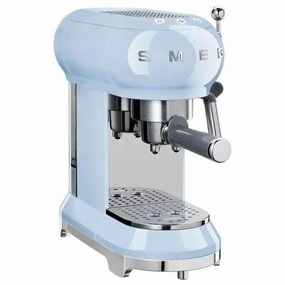 Smeg Coffee Machine Pastel Blue | Ecf01Pbuk Shop Grab Now Shop Hot Picks