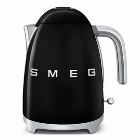 Sweet Deal Today Clearance Sale Smeg Klf03Bluk 50S Retro Style Kettle Black