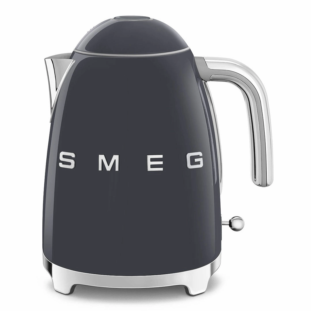 Smeg Retro 50'S Style 1.7 Litre Kettle | Grey Today Only Special Perfect Gift Sale