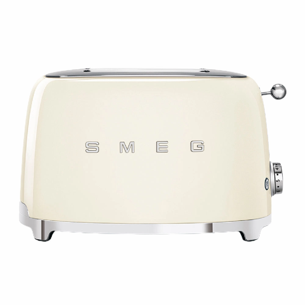 Save Big Online Smeg Retro Stainless Steel Pop Up 2 Slice Toaster