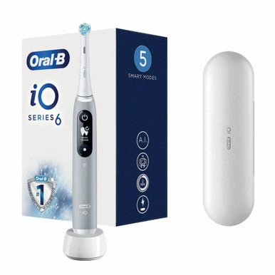 Oral-B Io6 Ultimate Clean Electric Toothbrush Grey Opal Grab It Now