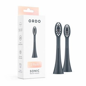 Special Price Offer Save Today Only Ordo Sonic Electric Brush Heads Charcoal Grey 2 Pack