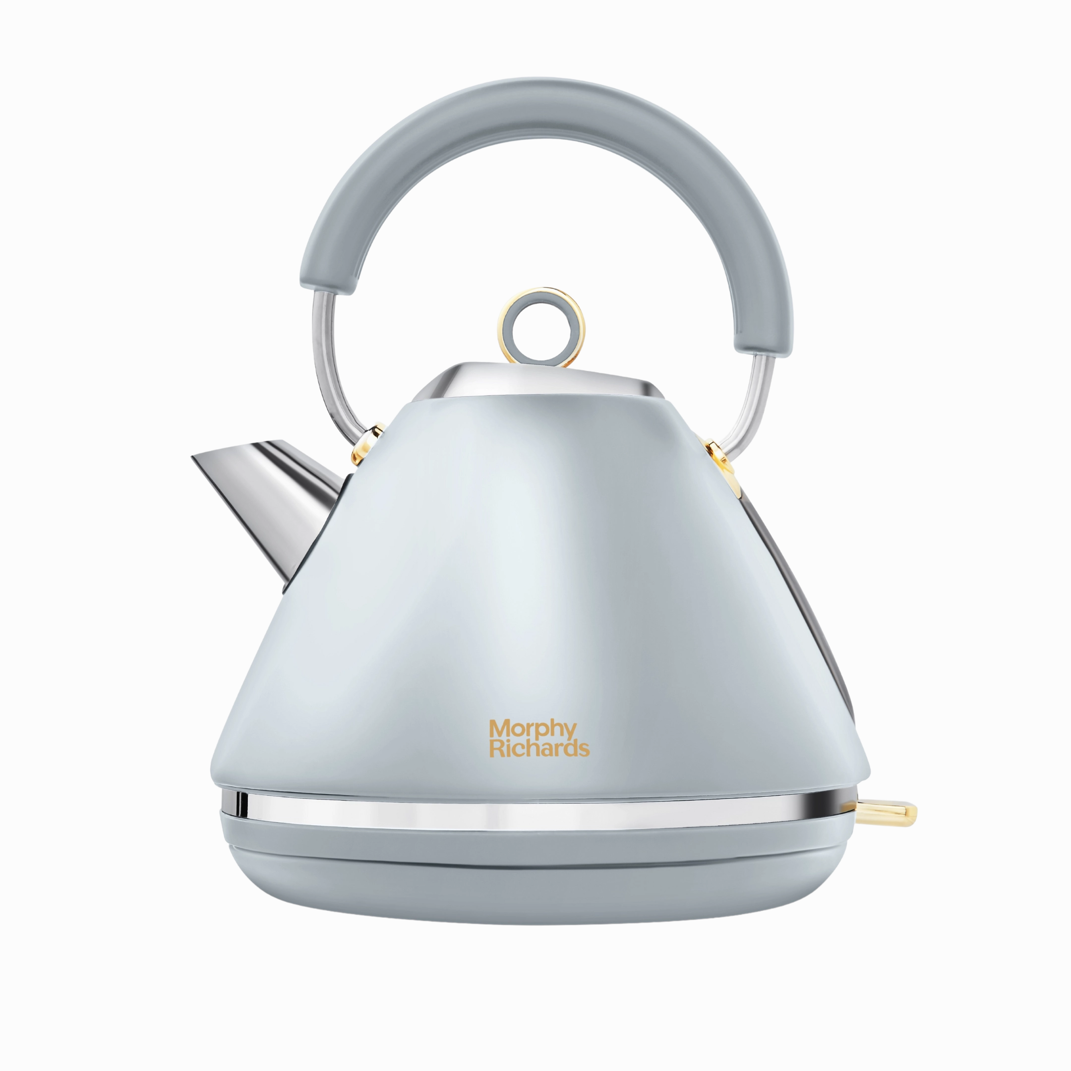 Accents Gold Pyramid Kettle Ocean Grey Dont Miss Out