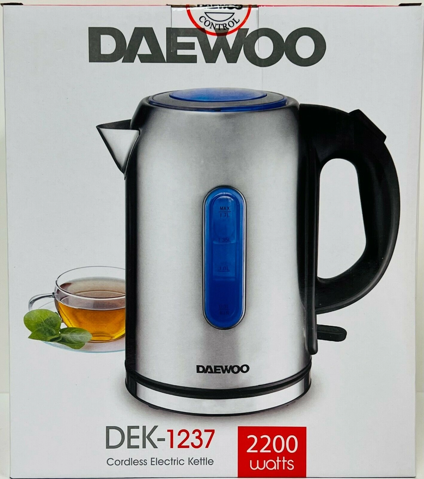 Daewoo Dek1237 Cordless Kettle 220-240V ~50/60 Hz Dont Miss These Savings
