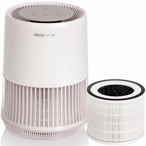 Instant Savings Deal Deco Home Compact Air Purifier With Hepa 13, Infrared Technology, Replacement Hepa Filter