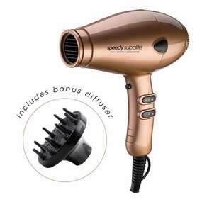 Speedy Supalite Ionic & Ceramic Professional Hairdryer  - Gold Best Deal Today Sweet Deal Today