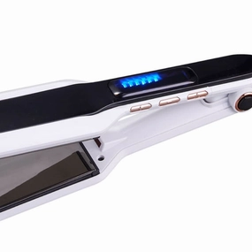 Online Exclusive Deal Big Price Drop Sptech Hair Straightener, Temperature Reaches 230, Temperature Control Buttons, 60Watts, White