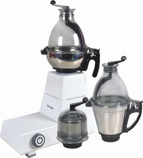 Sumeet Mixer Grinder Asia Kitchen Machine - 3 Jars 550 Watt - Open Box Store Pickup Only Shop Grab Offer