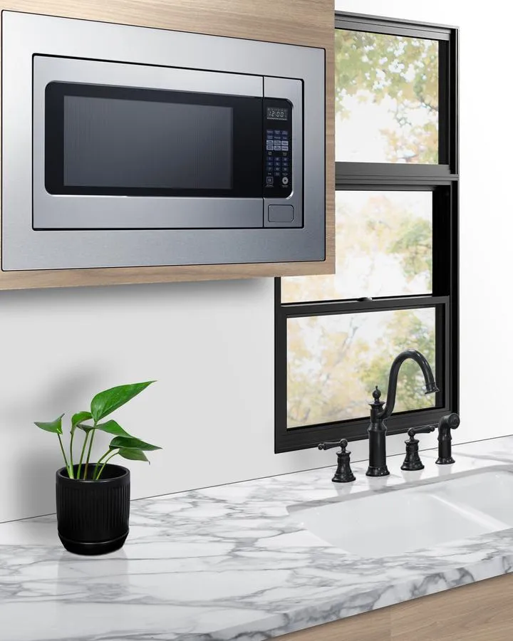 Summit TKSM30 30" Built-In Microwave Trim Kit