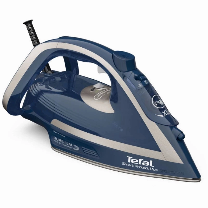 Best Seller Discount Tefal Smart Steam Iron, Steam Output, 2800Watts, Blue & Silver