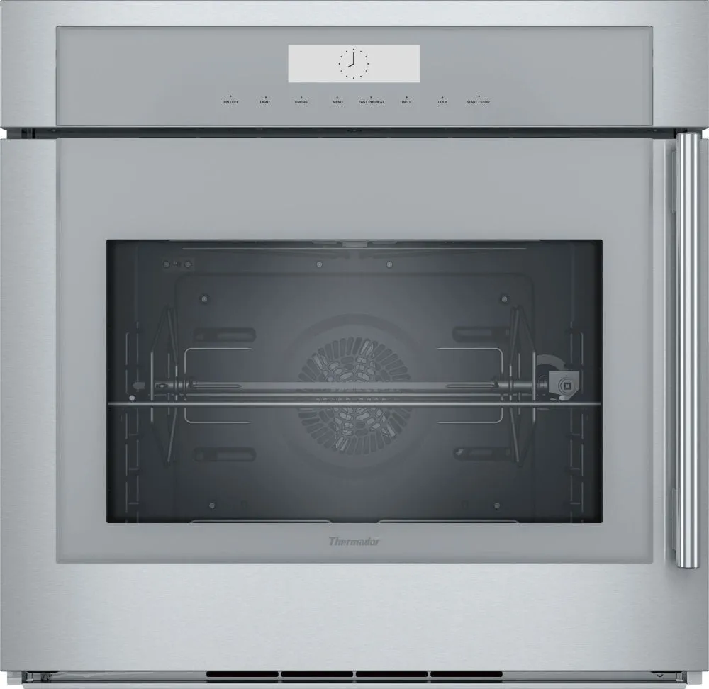 Thermador MED301LWS 30-Inch Masterpiece? Single Built-In Oven With Left Side Opening Door