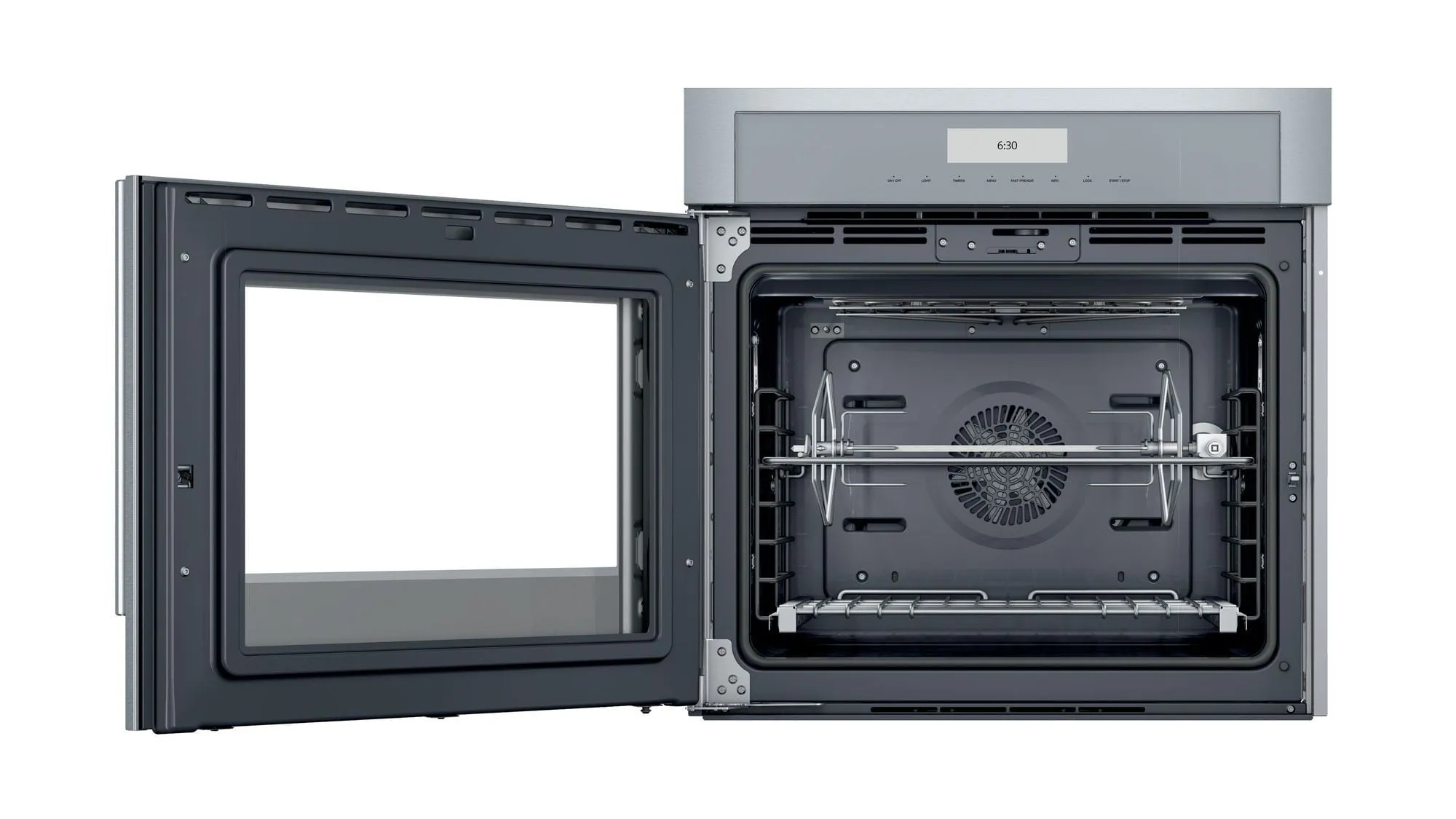 Thermador MED301LWS 30-Inch Masterpiece? Single Built-In Oven With Left Side Opening Door
