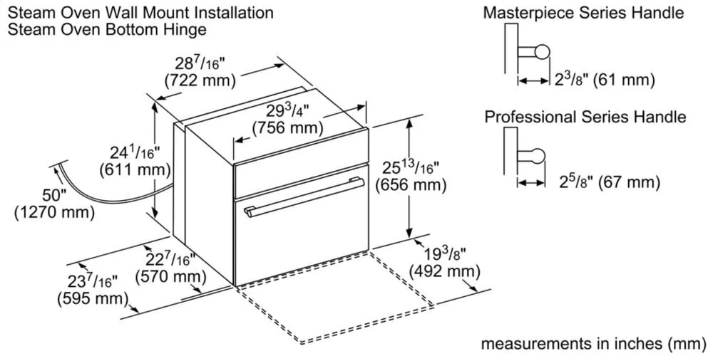 Thermador MEDS301WS 30-Inch Masterpiece? Single Steam Oven