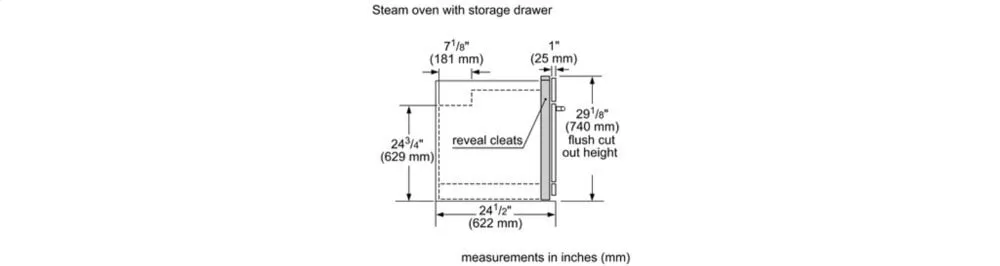 Thermador MEDS301WS 30-Inch Masterpiece? Single Steam Oven