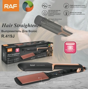 Hot Pick Deal Save Today Only Raf Hair Straightener, 45Watts, Black