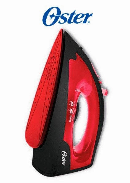 Oster Gcstbs4801R-053 Red 1200-Watt Variable Steam Iron 220 Volts (Not For Usa - European Cord) Shop the Savings