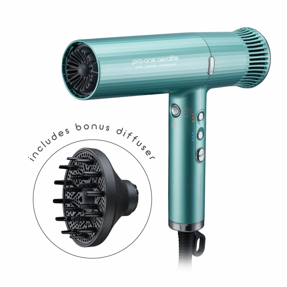 Todays Special Picks Pro-One Aerolite Hairdryer - Emerald Green