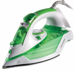 Kenwood Steam Iron Ceramic, 350Ml, 2600Watts, Green / White Shop the Best Deals