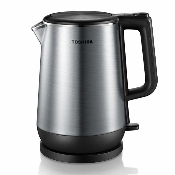 Shop Hot Picks EndofWeek Deals Toshiba 1.5L / 1.7L Double Wall Electric Kettle | Kt-15Drrs / Kt-17Drrs