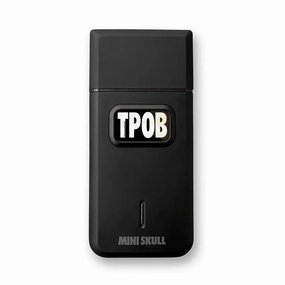 Special Deals Online Tpob Mini Skull Single Foil Shaver - Blackout Edition