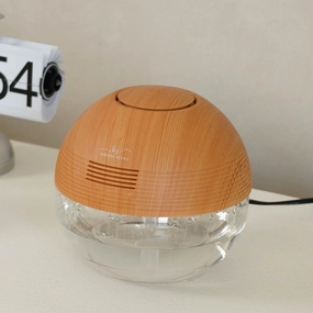Tranquility Orb Air Purifier (Light Wood) Todays Steal Grab Todays Deal