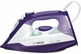 Grab Save Today Exclusive Online Offer Bosch Steam Iron, 320Ml, 2600Wattd, Purple / White