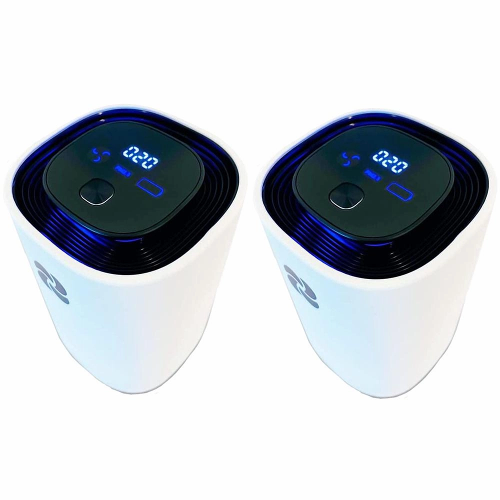 Grab Todays Deal Kiki Pure Pro Personal Air Purifier/Ionizer - White (2-Pack)