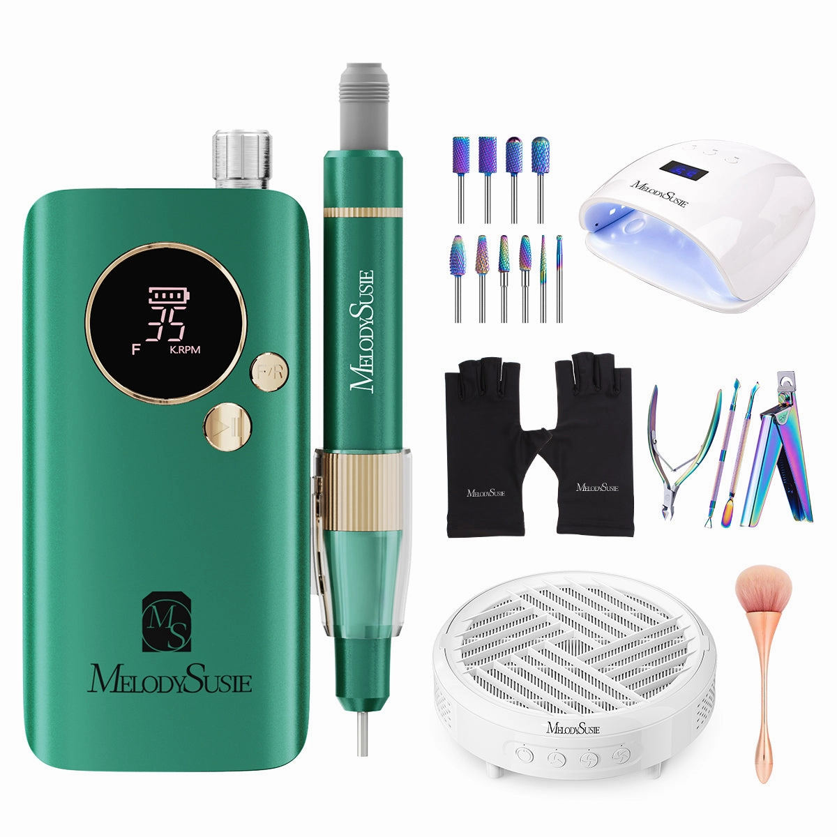 MustHave Clearance Sm200F Rechargeable Nail Drill 35000Rpm