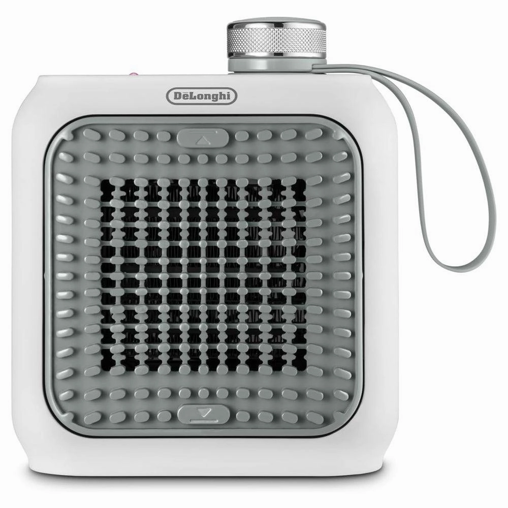 Delonghi Capsule Desk Ceramic Fan Heater Hfx10B03.Gr 360W - Gray Daily Special Offer