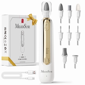 Hot Pick Online Pc760G Manicure & Pedicure Nail Drill Kit 4600 Rpm - Gold