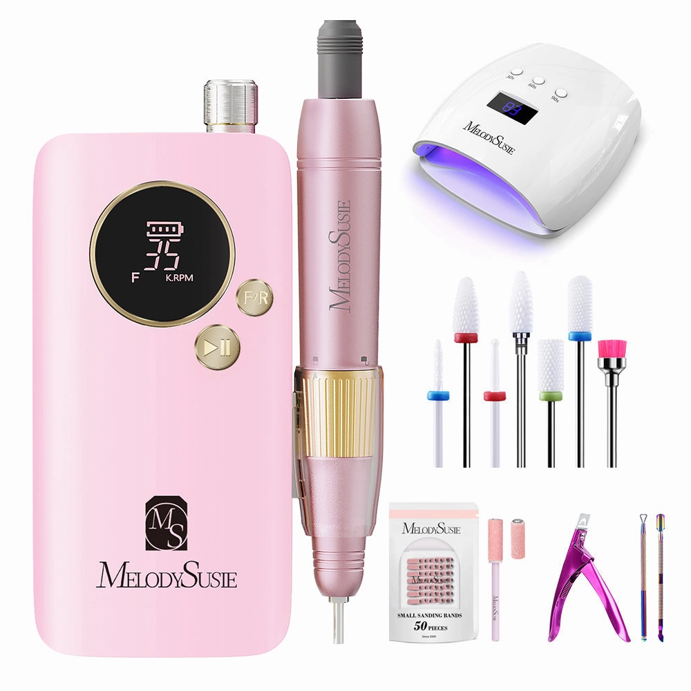 Sm200F Plus Rechargeable 35000Rpm Nail Drill Set Gift Sale Event