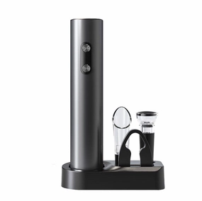 Special Occasion Discount Set De 5 Pices Tire Bouchon Electrique Avec Coupe-Capsule, Bec A Vin, Bouchon  Vin