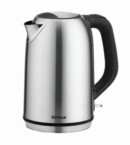 Trisa Electric Kettle Compact Boil, 1.7Lit, 2200Watts, Stainless Steel Surprise Offer Now Best Deal Today