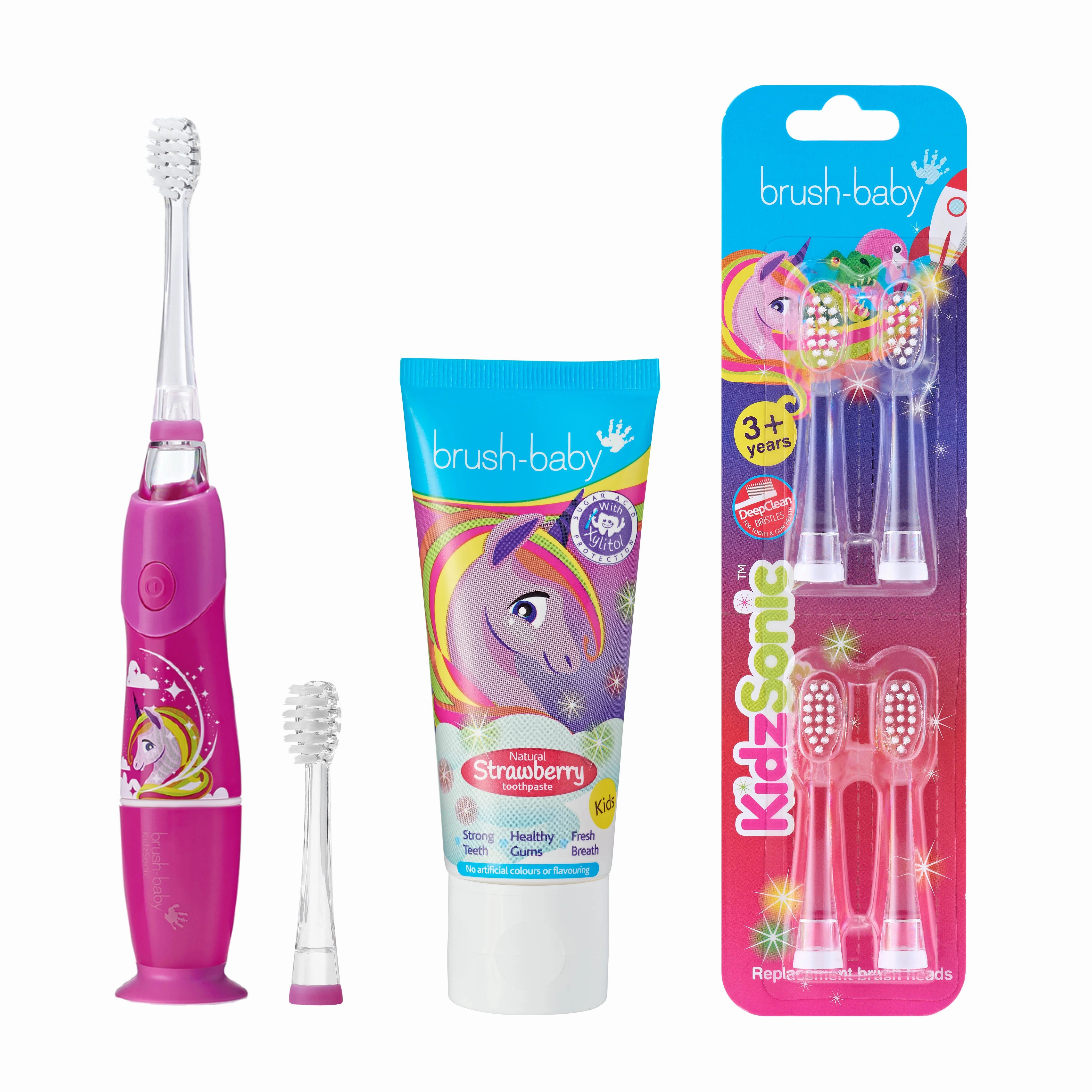 Mega Discount Event Unicorn Kidzsonic? Kids Electric Toothbrush Gift Set