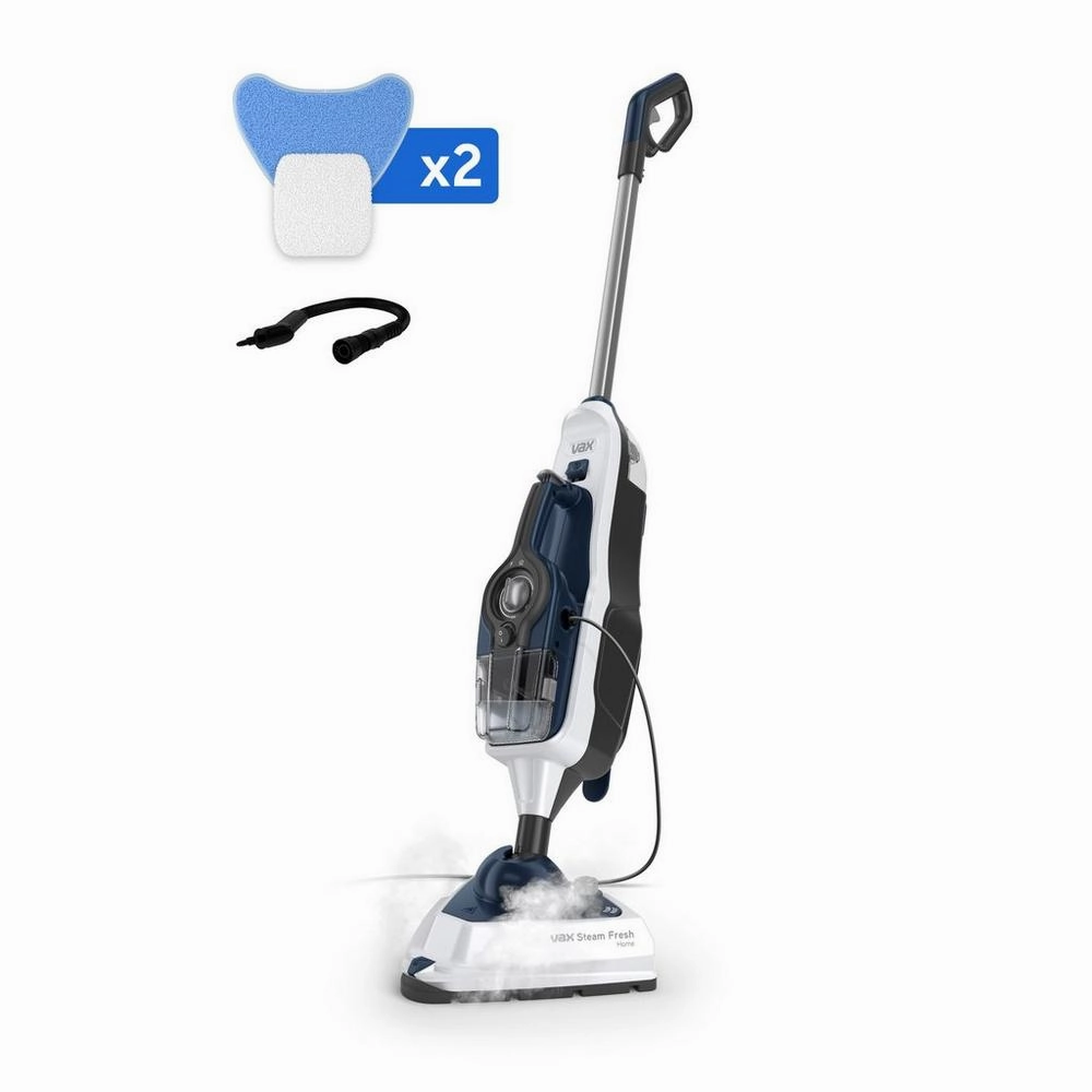 Vax Cdst-Sfxs Steam Fresh Home Steam Cleaner White And Navy Blue Instant Discount